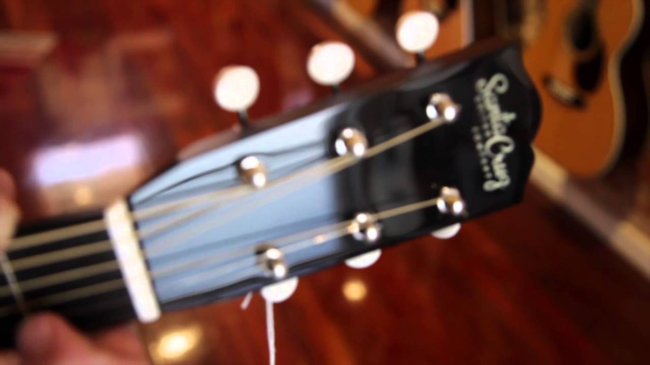 Santa Cruz Vintage Jumbo Acoustic Centre TV