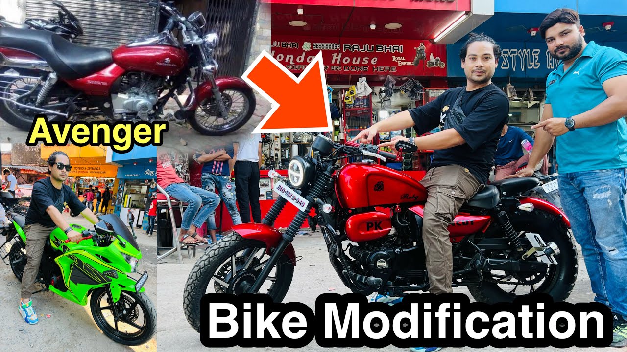 Avenger Bike Modification Ranchi | Raju bhai Honda House | 9835192894,9334393904 | Monty Vlogs