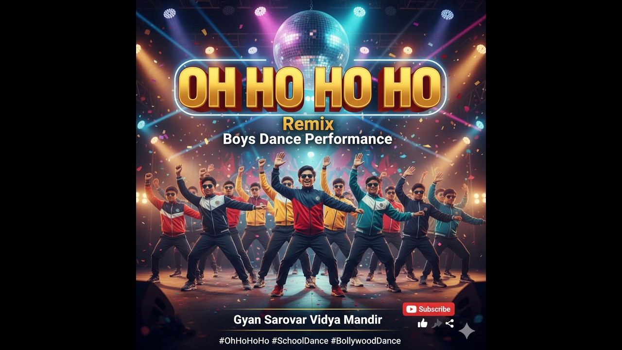 Oh Ho Ho Ho Dance Performance 🎉 | School Boys Dance | Gyan Sarovar Vidya Mandir
