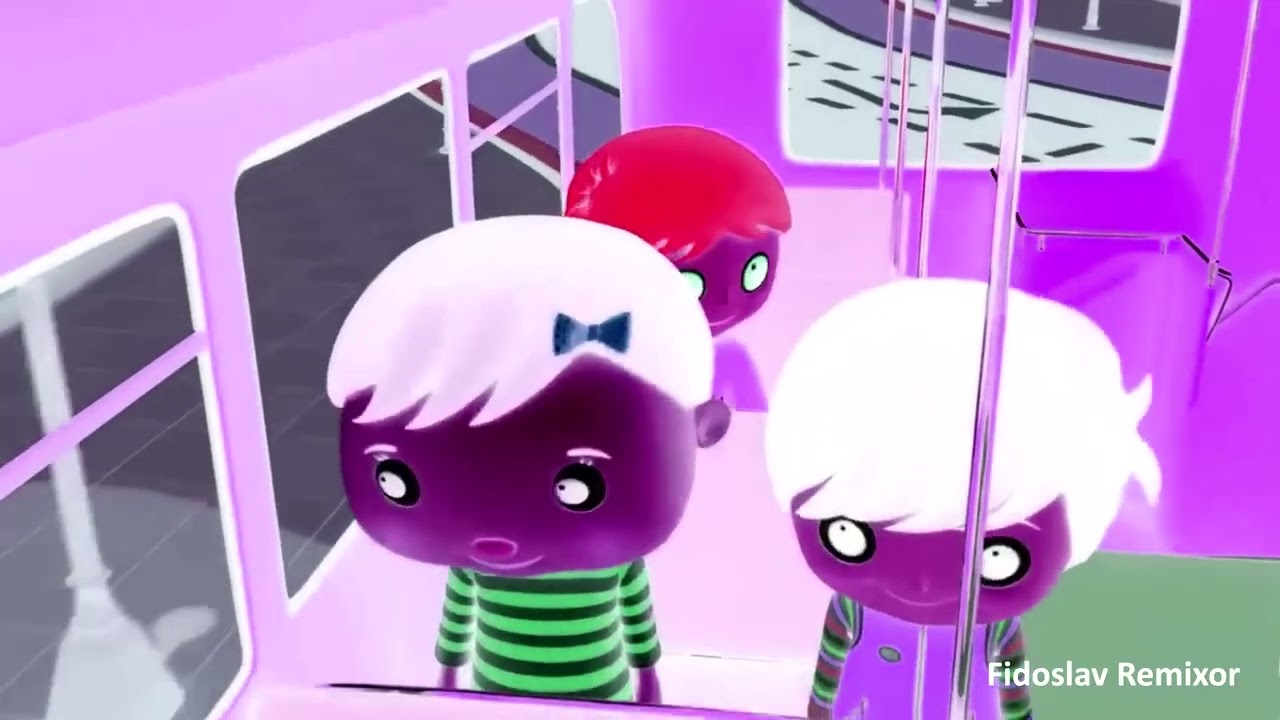 Little Baby Bum Boys in Red Bus Sparta Pitch Effects Sponsored by Klasky Csupo 2001 Extended