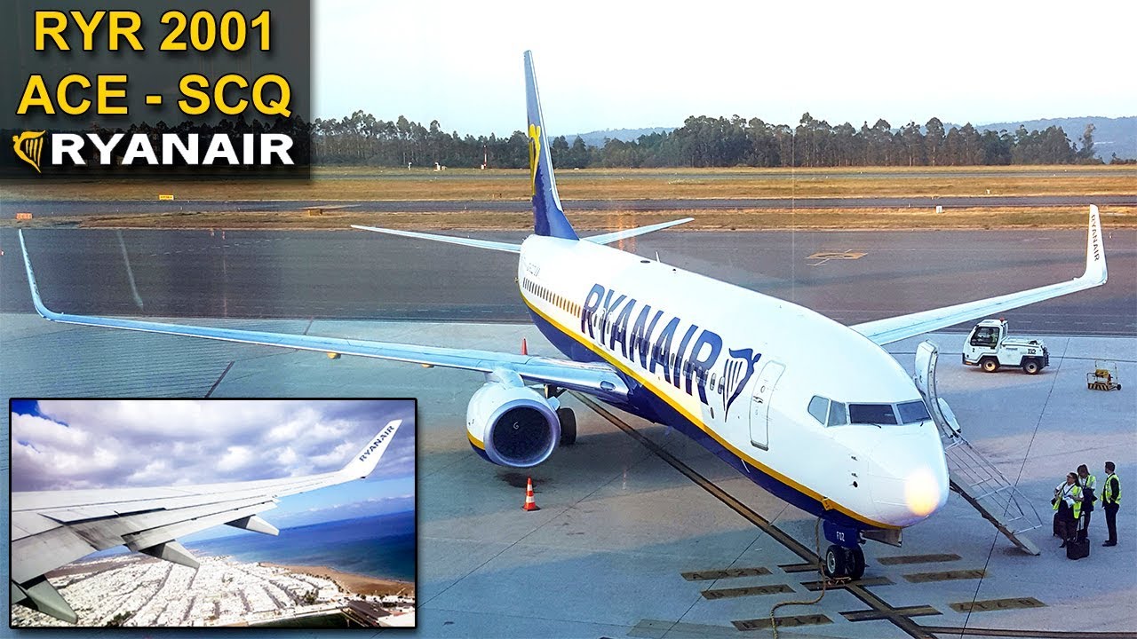 TRIP REPORT | Ryanair | LANZAROTE - SANTIAGO | Boeing 737-800