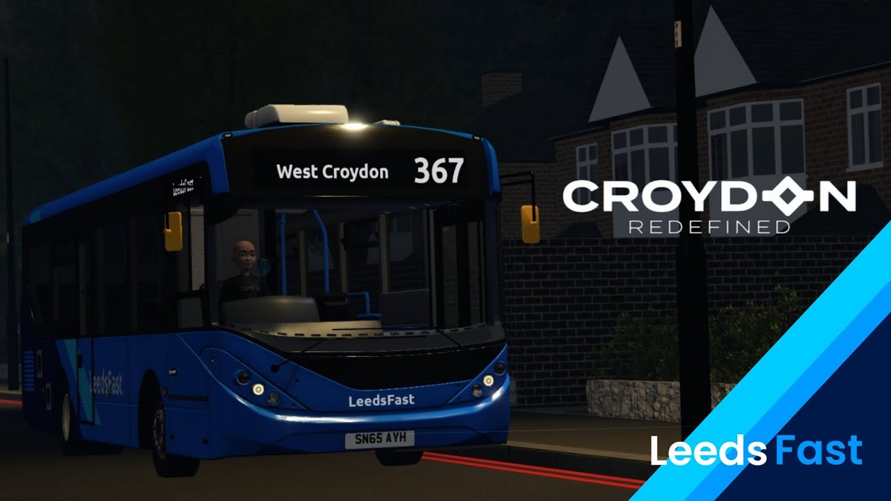 LeedsFast ADL Enviro 200mmc 9.7m : 367 West Croydon *FULL ROUTE*
