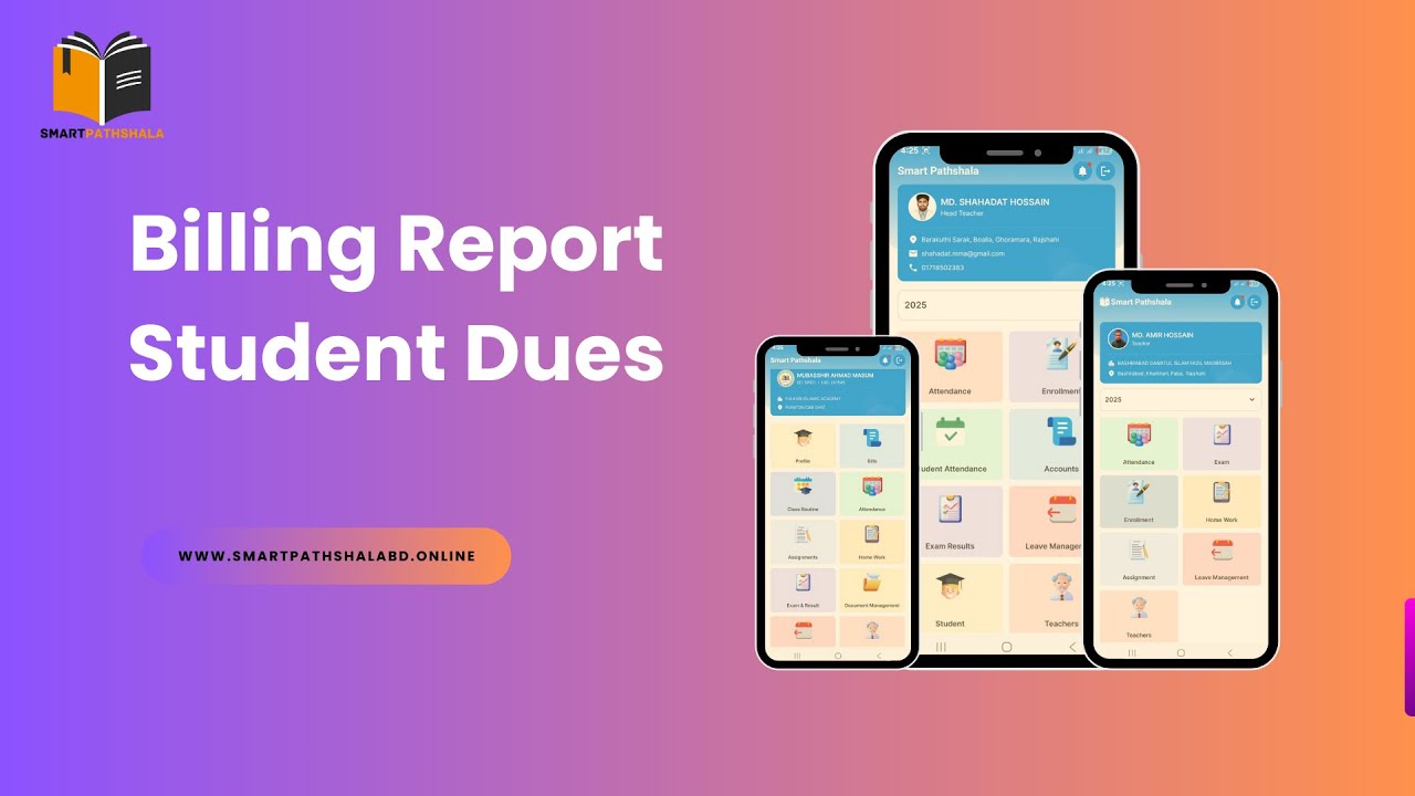 Billing Report Student Dues