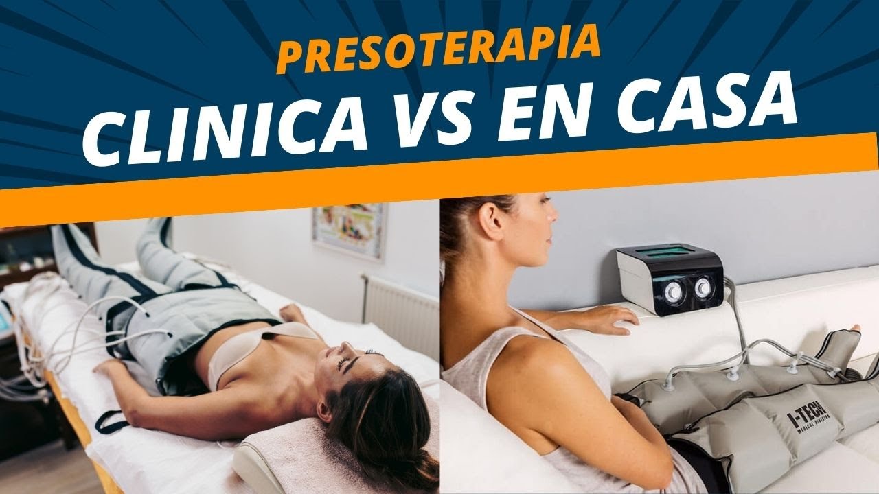 PRESOTERAPIA en casa o en clínica ¿cuál es MEJOR?