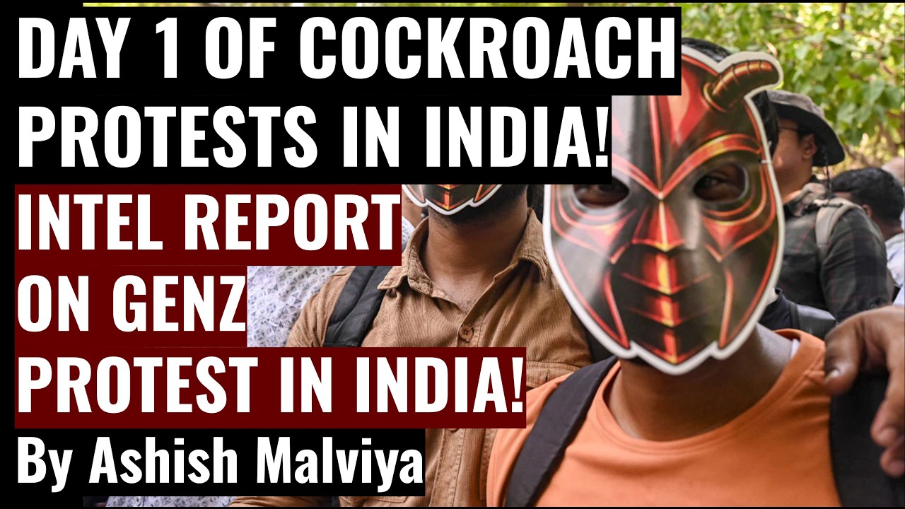 COCKROACH GENZ PROTESTS IN INDIA! VIDEO GOES VIRAL! WHAT IS COCKROACH JANTA PARTY?