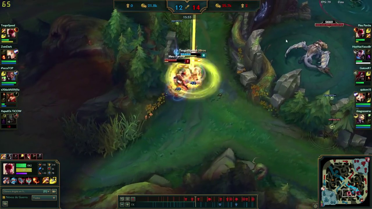 [ x1 Aleat&oacute;rio ] League of Legends - Lee Sin - Meu Main?