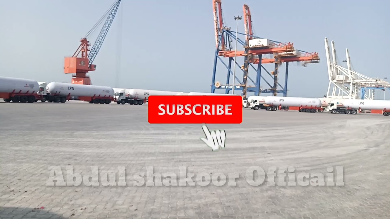 Gwadar port CPEC // LPG Bowzer 2021//AS Official