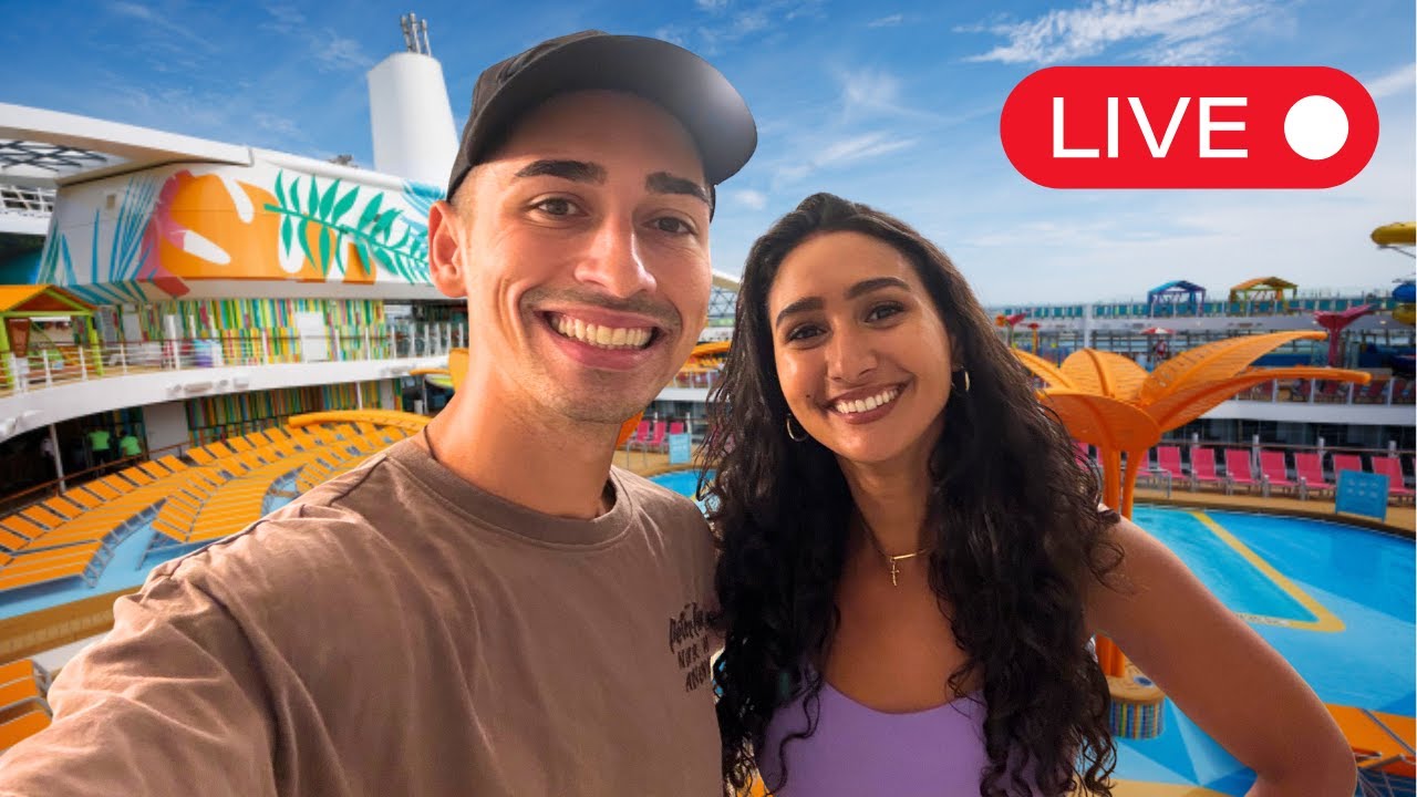 🔴 LIVE From Royal Caribbean's Utopia Of The Seas With My Sister! Celebrating New House