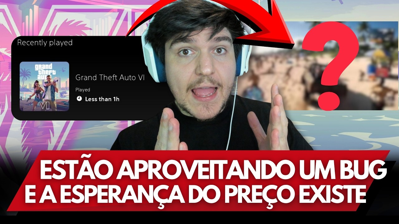 JÁ TEM GENTE COM GTA 6 NA BIBLIOTECA DO PS5, MAS TEM UM DETALHE E A ESPERAÇA DOS PREÇOS EXISTE