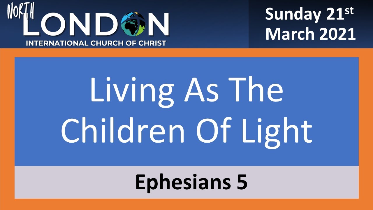 North London ICOC | Sunday Service 21st March 2021