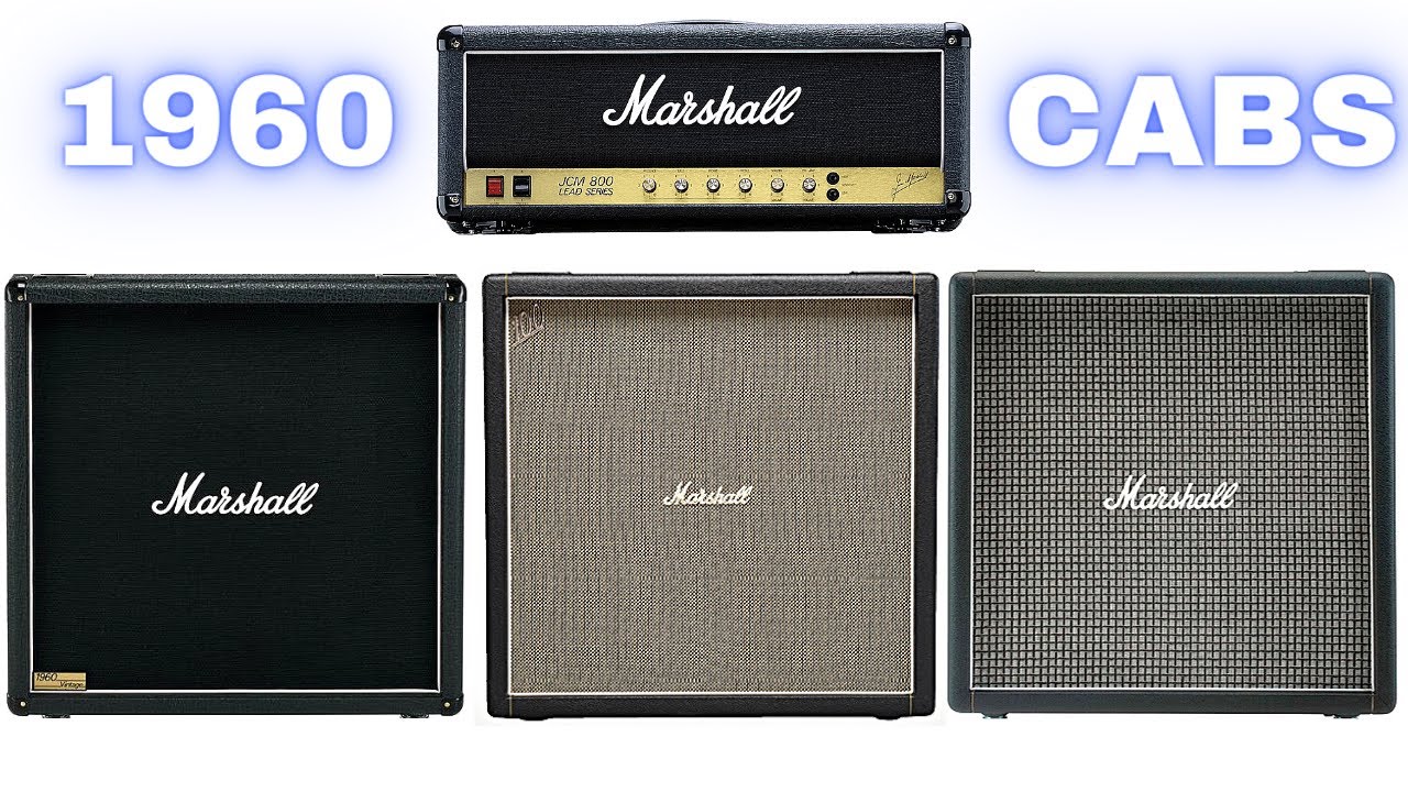 Marshall Cab Shootout | 1960BV vs 1960BHW vs 1960BX | JCM 800 2203 | Van Halen