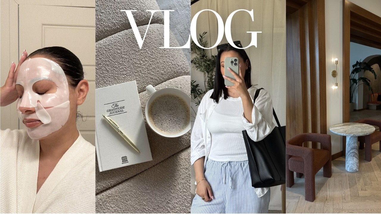 Видеоблог: неспешное утро, воскресенье, посвященное заботе о себе, свидание в одиночестве и новос...