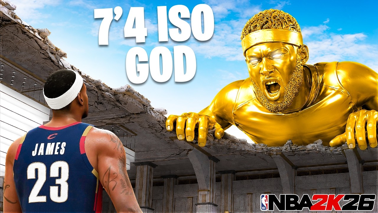 Он играет за ISO-разыгрывающего ростом 224 см в NBA 2K26...