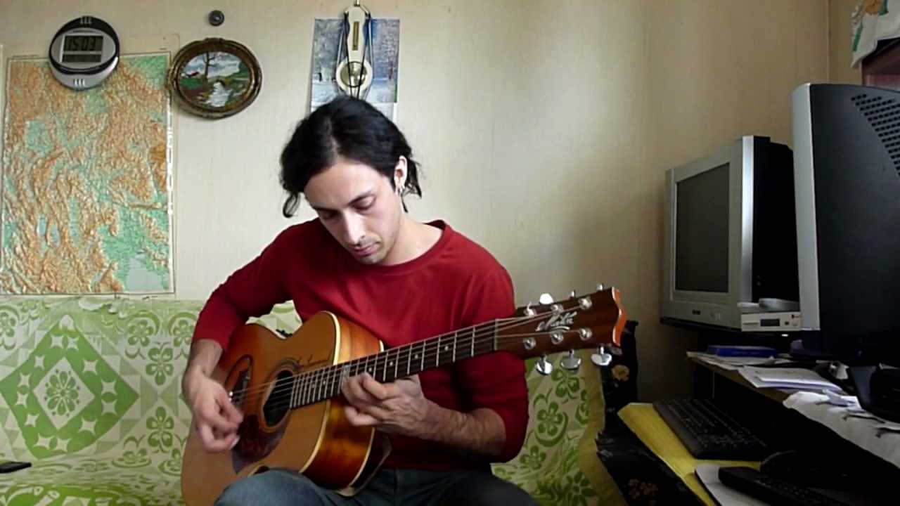 Blue Bossa - Gypsy Jazz Style Guitar