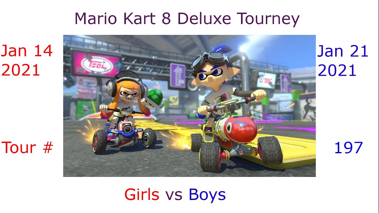 Mario Kart 8 Deluxe - Girls vs Boys - 197