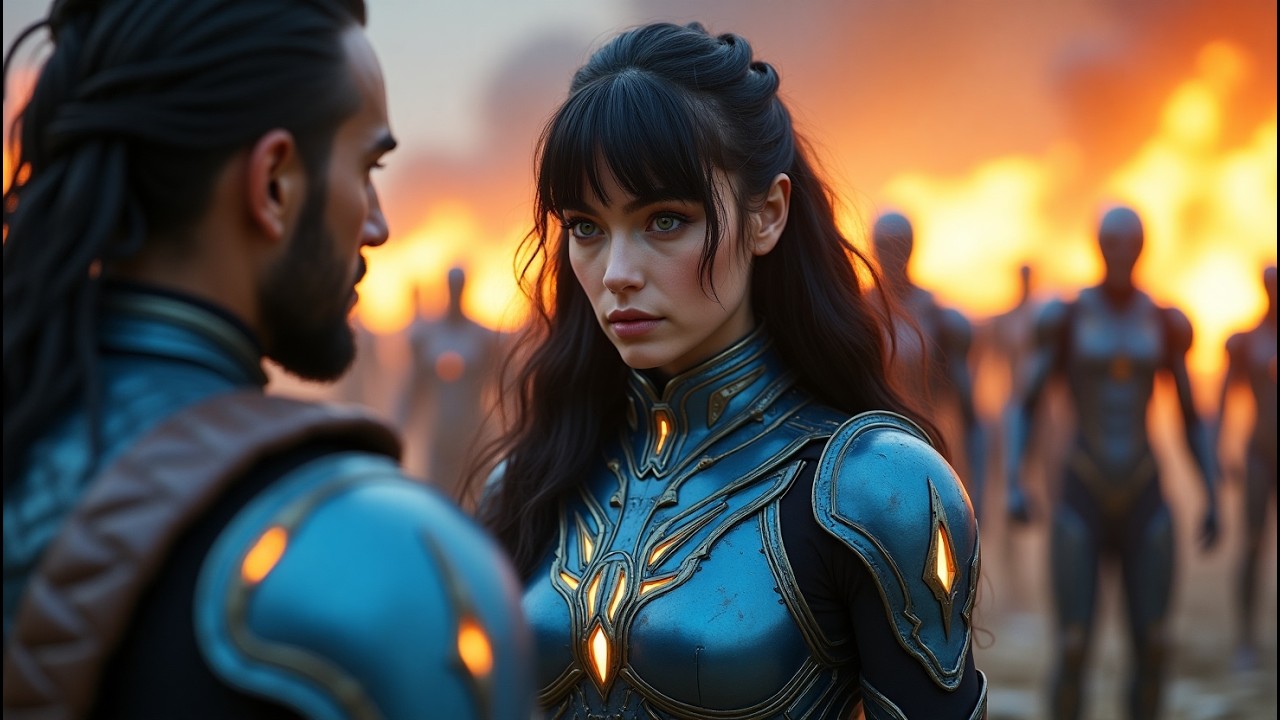 The Alien Girl Thought Human Warriors Were Myths—Until They Shattered Her Reality | HFY Sci-Fi