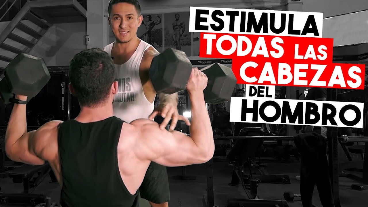 RUTINA DE VOLUMEN PARA HOMBROS