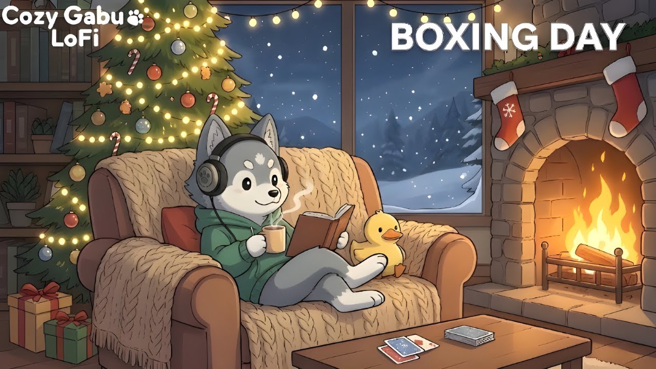 the quiet after christmas ❄️ cozy lofi for deep relaxation & anxiety relief
