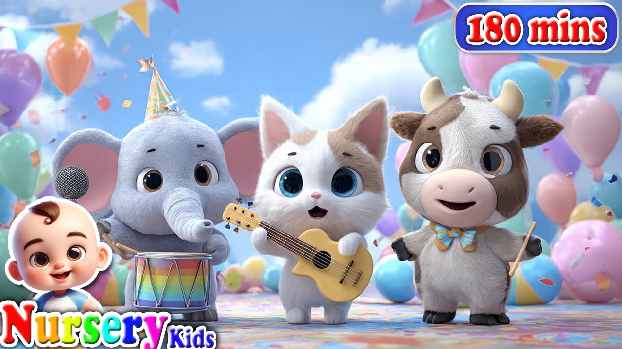 Old MacdDonald Farm, Rain Rain Go Away, Wheels on the Bus + More Nursery Rhymes & Kids Songs 41