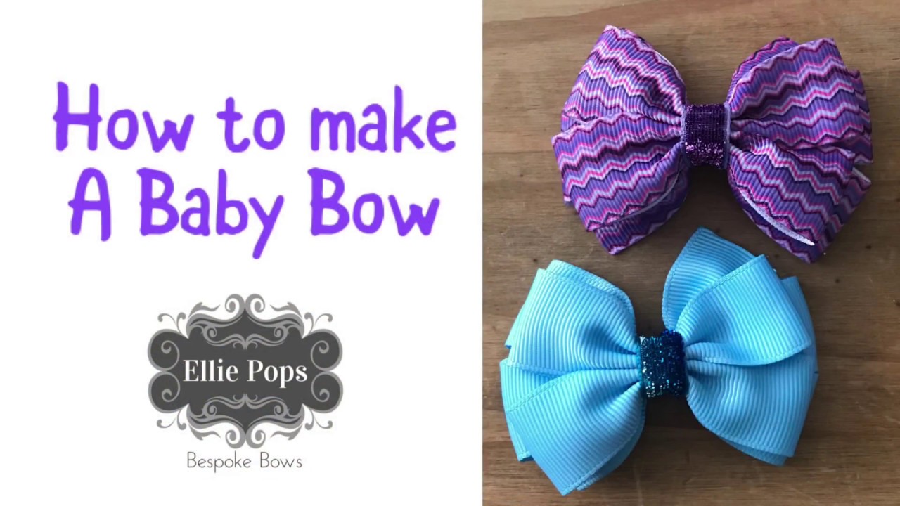 Tutorial: Make a Baby Pinwheel Bow