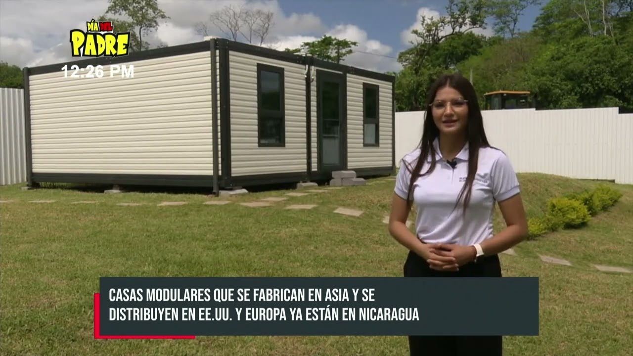 EXCLUSIVA: Casas Flexi Home llegan a Nicaragua, armadas en 8 horas y a prueba de terremotos