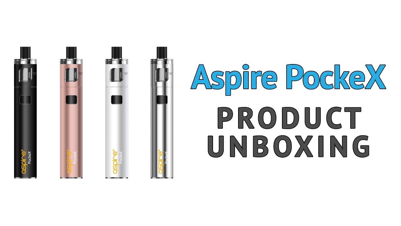 Aspire PockeX Product Unboxing