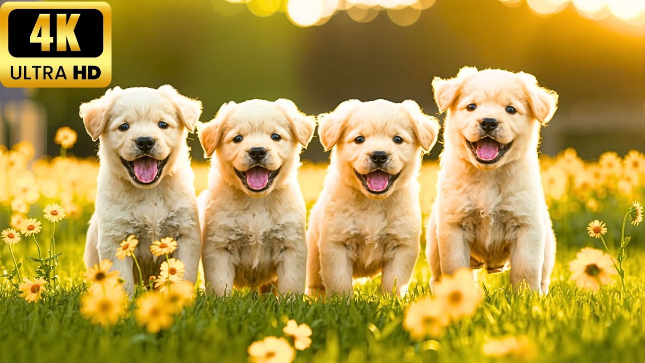 Baby Animals 4K (60 FPS) UHD -  Baby Animals’ Most Precious Moments with Relaxing Soundtrack
