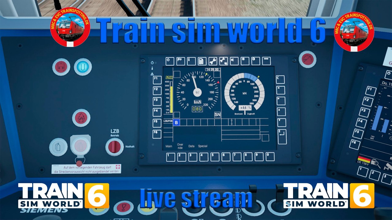 Train sim world 6 -  YouTube live stream #letsplay