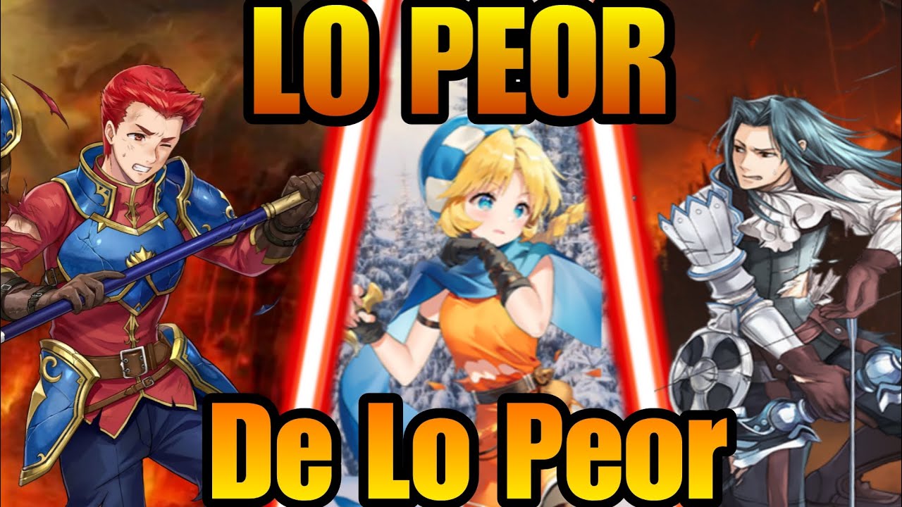 La PEOR Unidad De Cada Fire Emblem