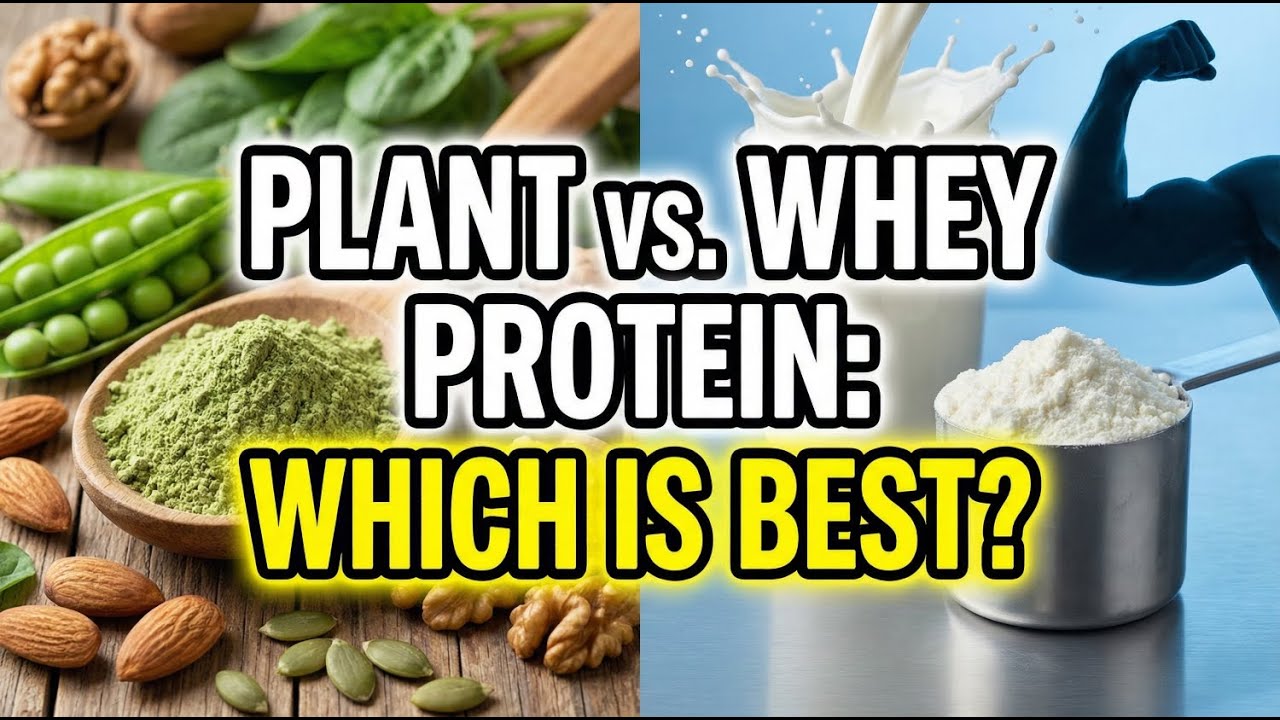 Plant vs. Whey Protein: The Truth About Building Muscle | Science Explained