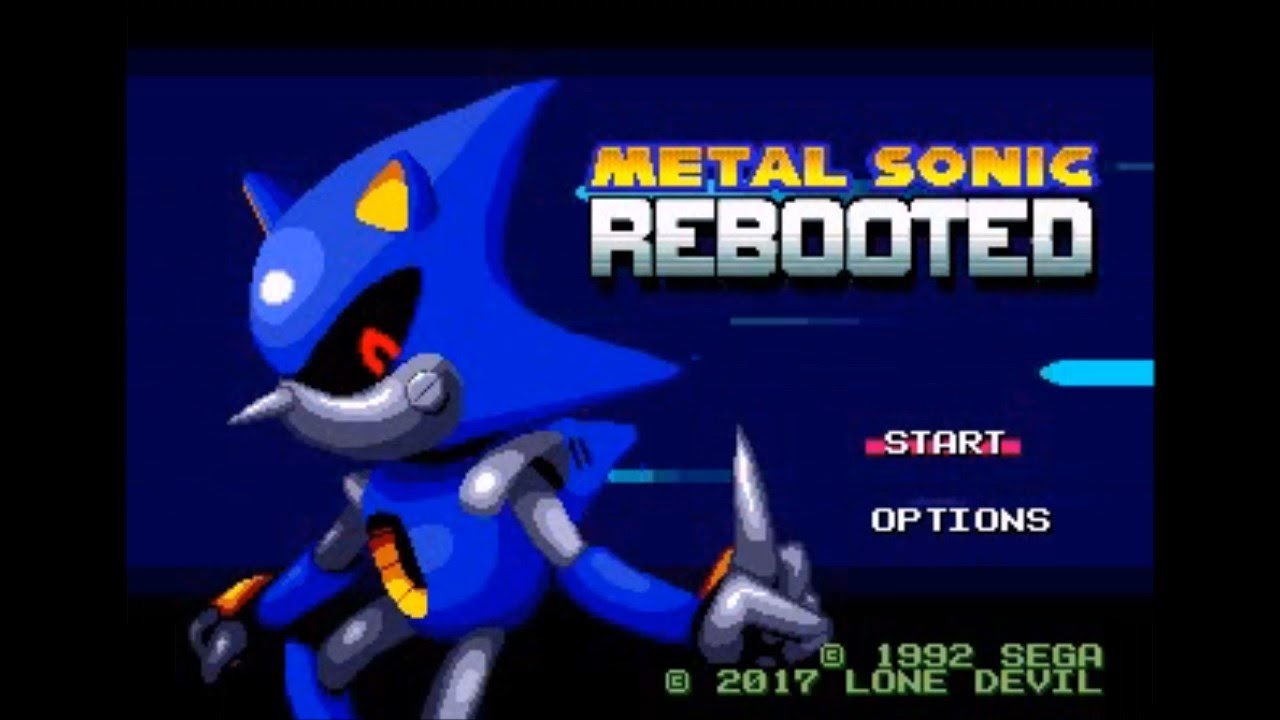 Metal Sonic Rebooted (Genesis) - Longplay