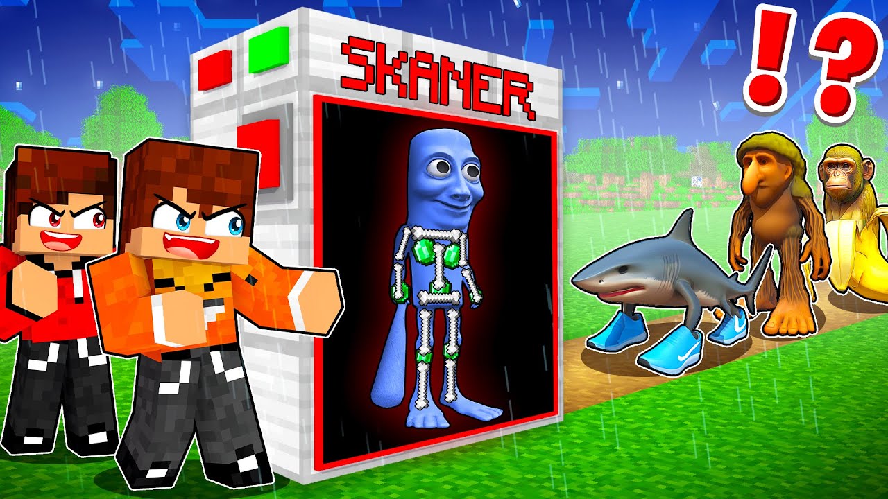 SKANUJE POSTACIE ITALIAN BRAINROT w Minecraft!