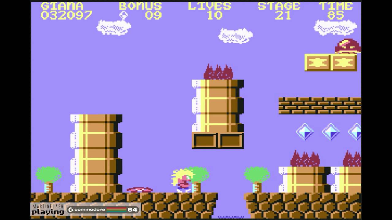 The Great Giana Sisters - Commodore 64 full game