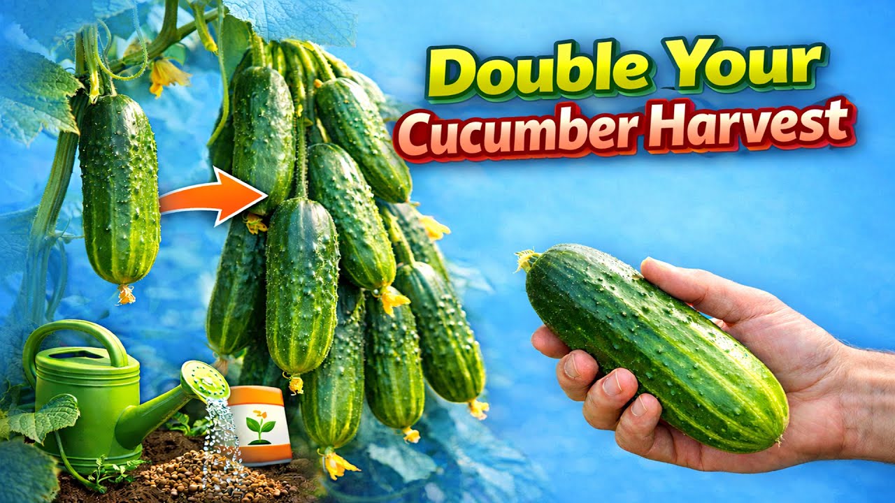 Grow More Cucumbers from Just One Plant – Secret Tips That Work!