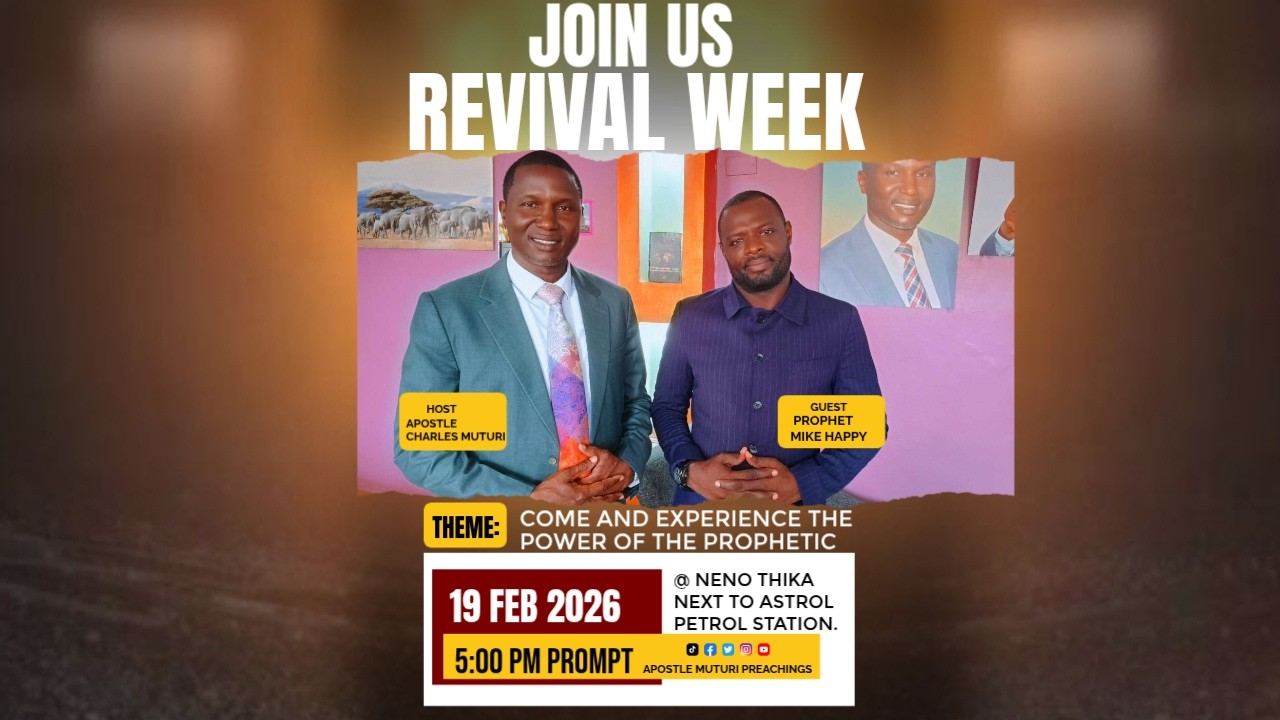 DAY 2 REVIVAL MEETING// LIVE - NENO THIKA //PROPHET MIKE HAPPY// 19.02.2026