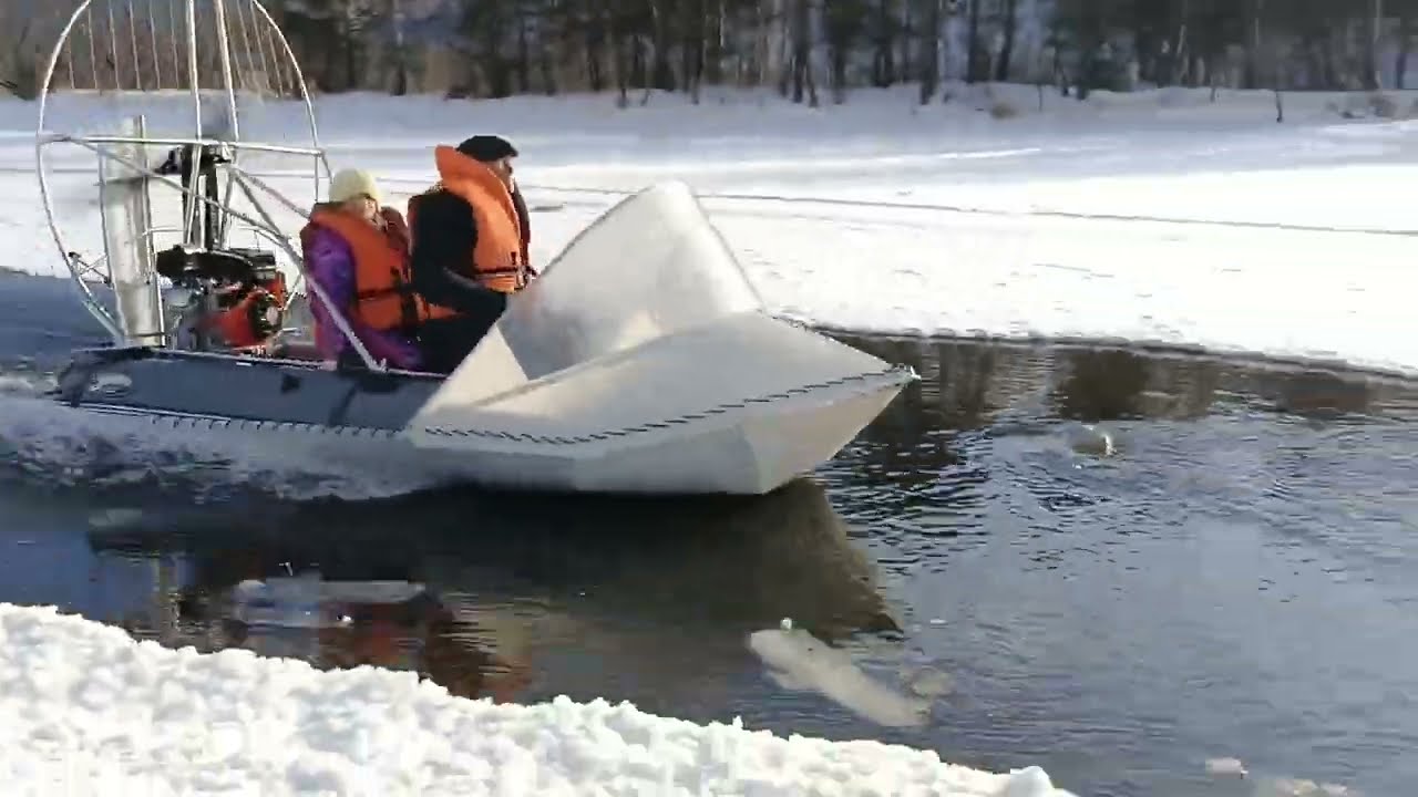 Аэролодка весной