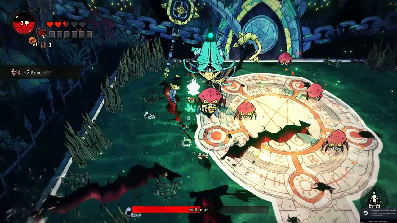 Cult Of The Lamb Kallamar Boss Fight