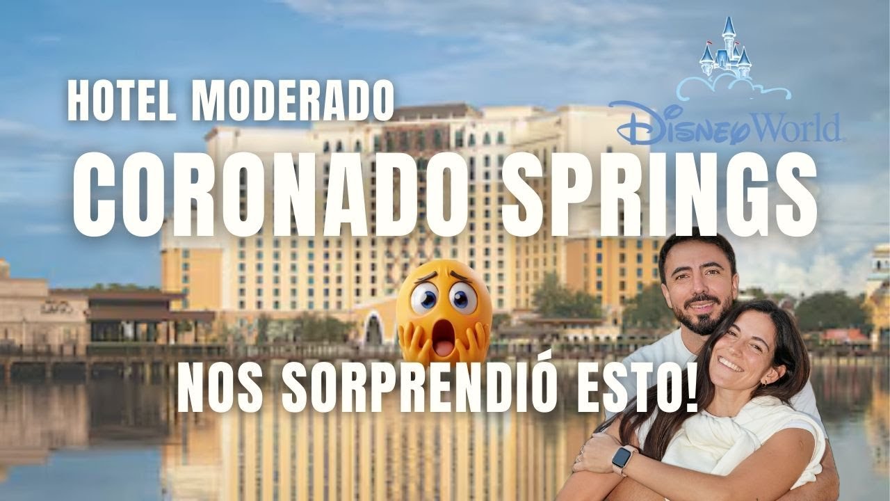 Así es el CORONADO SPRINGS, uno de los hoteles moderados de Disney más hermosos!