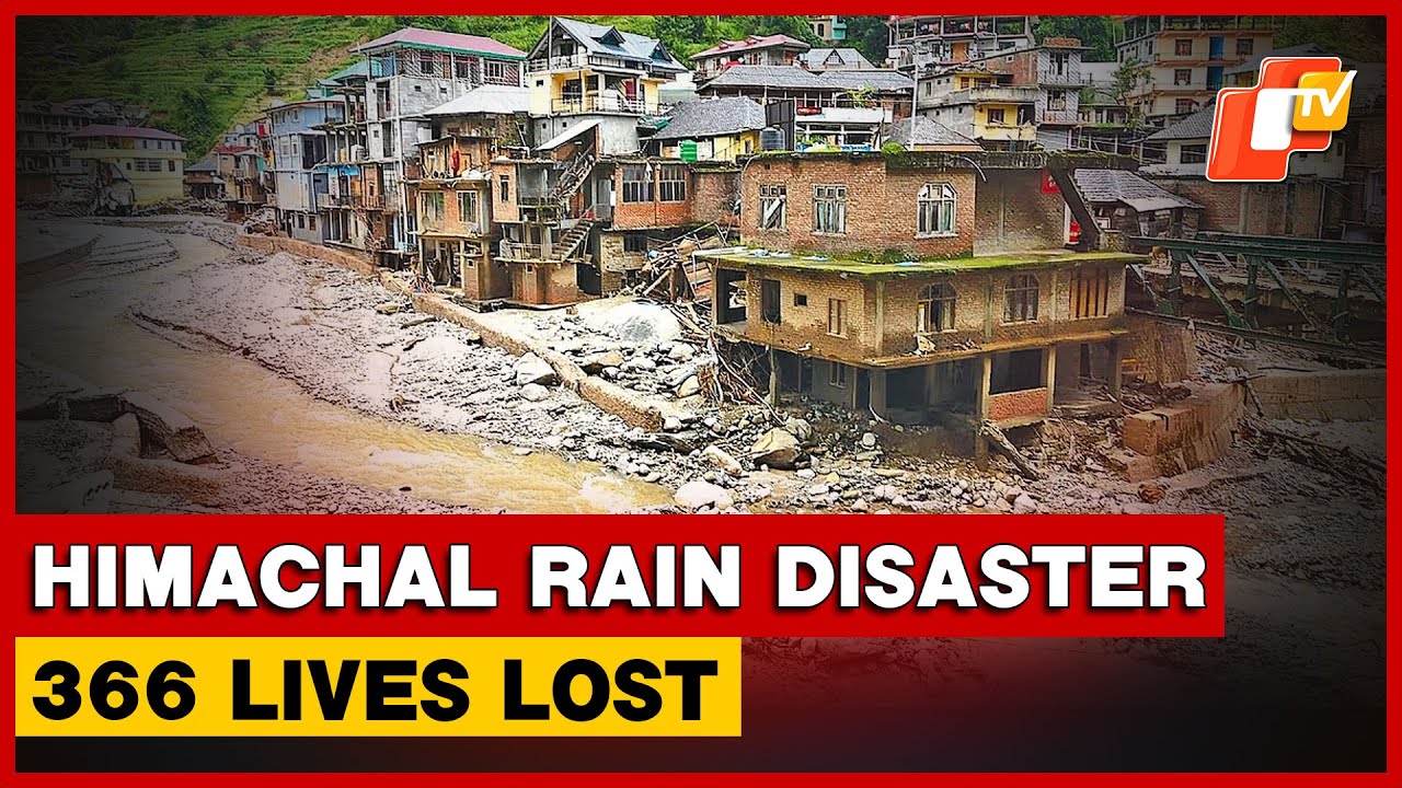 Monsoon Havoc In Himachal: 366 Lives Lost, Widespread Destruction Reported