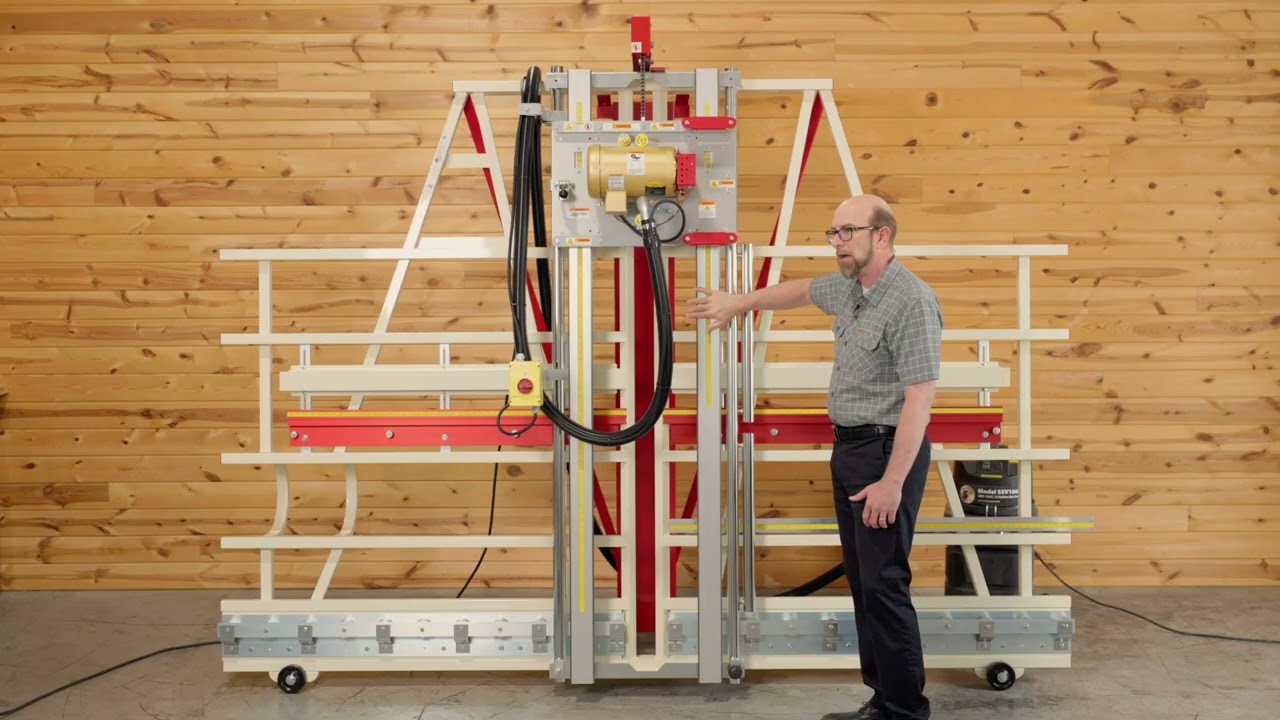 Similarities and differences in the 7000 Model and 7400 Model Vertical Panel Saw by Safety Speed