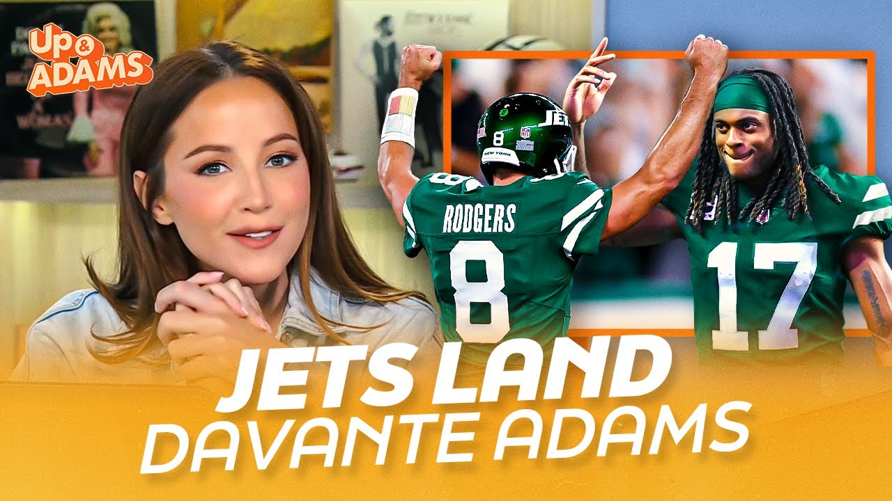Raiders Trade WR Davante Adams to Jets! Kay Adams Reacts to Aaron Rodgers Reunion in NY