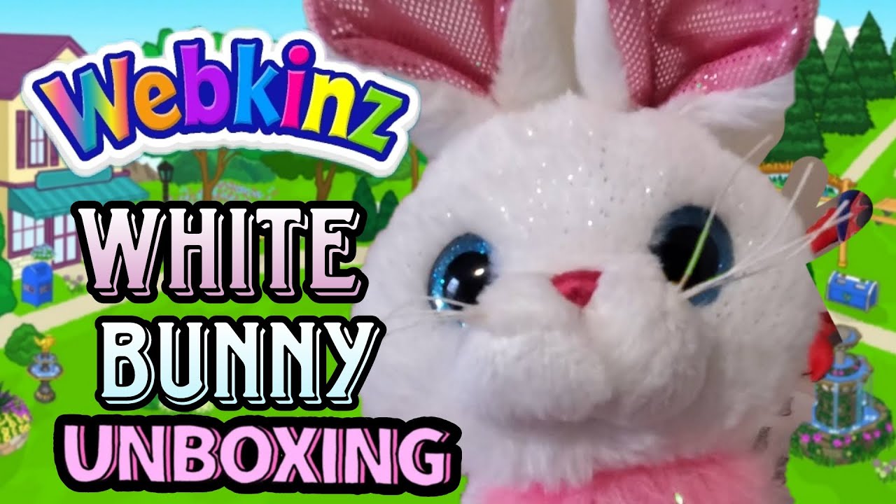 Unboxing White Bunny Webkinz [My FINAL Physical Webkinz Push] Showcase and Review