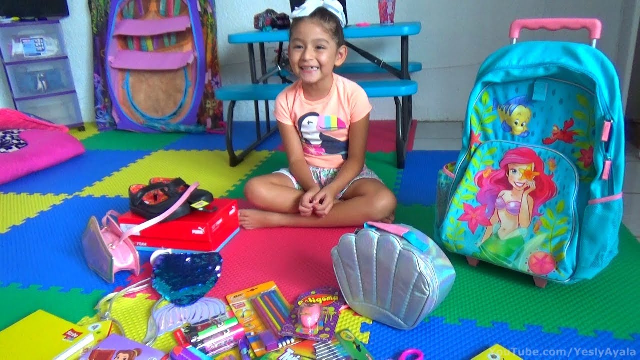 ¿QUÉ HAY DENTRO DE MI MOCHILA NUEVA? | MIS ÚTILES ESCOLARES DE REGRESO A CLASES 2018
