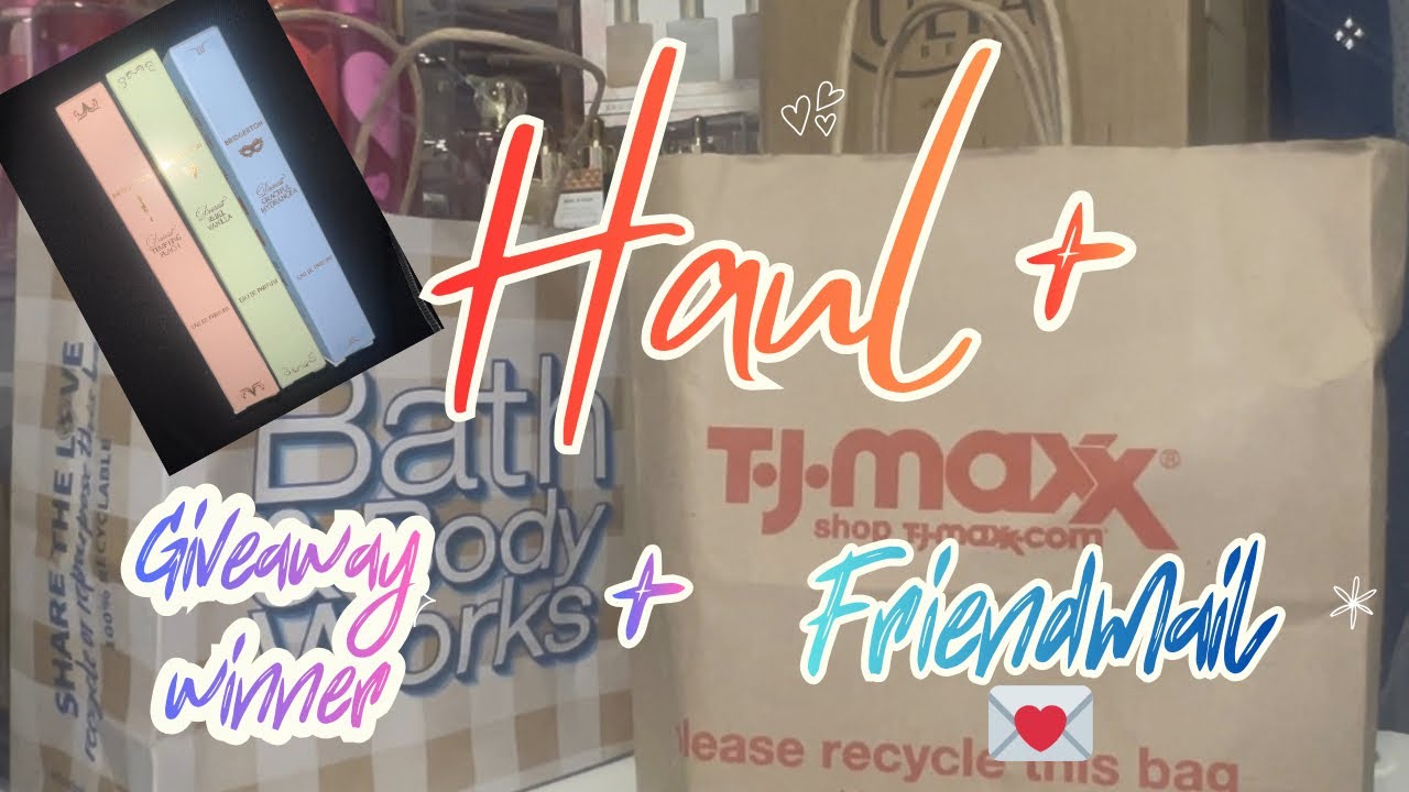 🛍️ Collective Haul | 🏆 I won @shante9700  giveaway | 💌 Friendmail from @LaChelle1415  🥰🥰