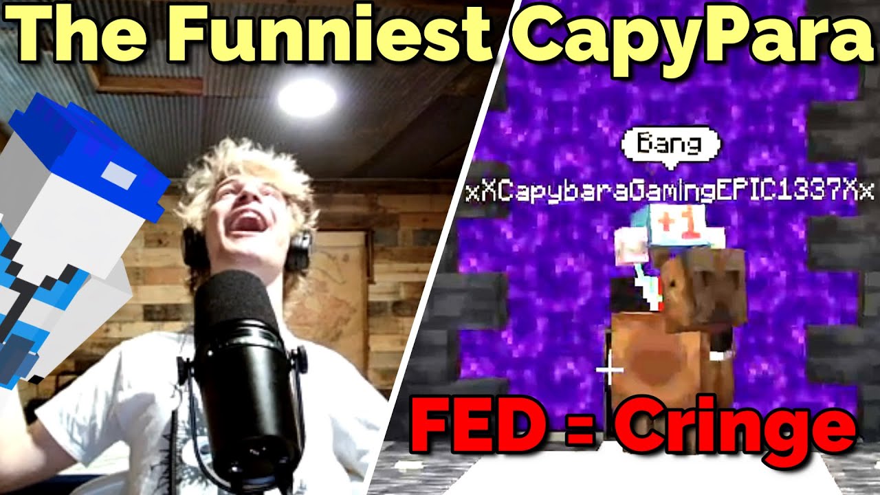 Туббо ищет Фреда с помощью Capybara Gaming в QSMP Minecraft