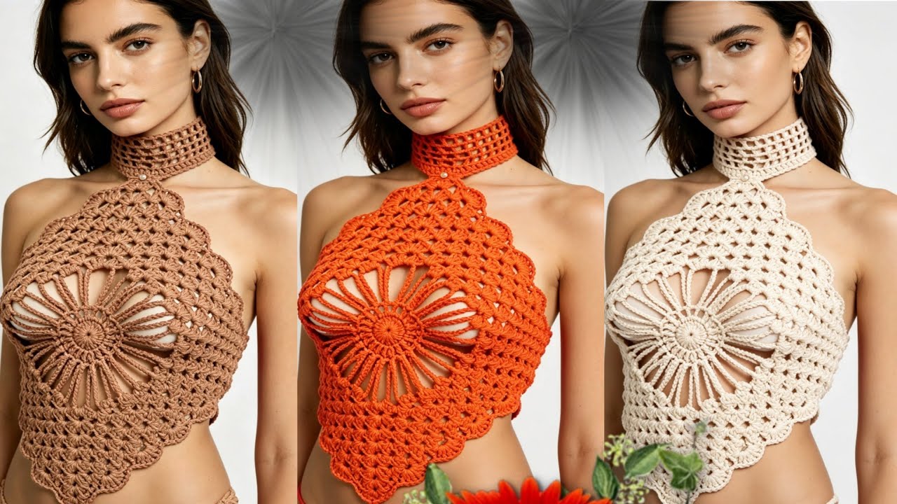 ⛔️ Guau!! Esta BLUSA a CROCHET te hará GANAR mucho DINERO💲( Tejela en todas las TALLAS) 😱😱😱