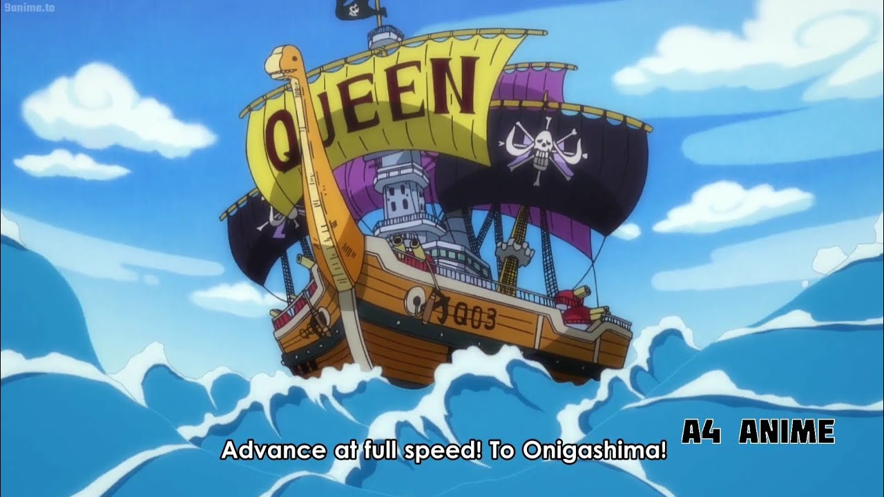 Big MoM faints | Queen rushes towards onigashima | One Piece Sub