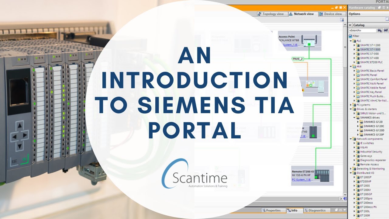 Учебное пособие по Siemens TIA Portal: создание нового проекта, написание первой программы и мног...