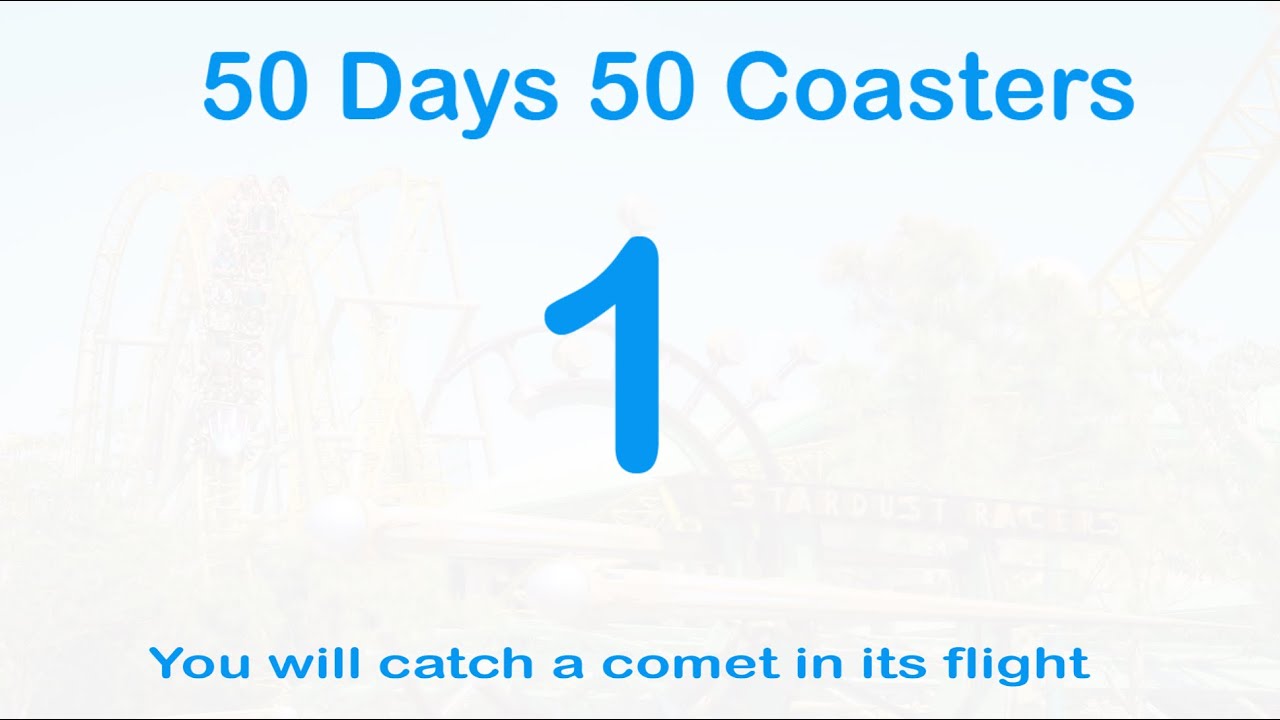 50 Days 50 Coasters|#1|The Night Lighting!