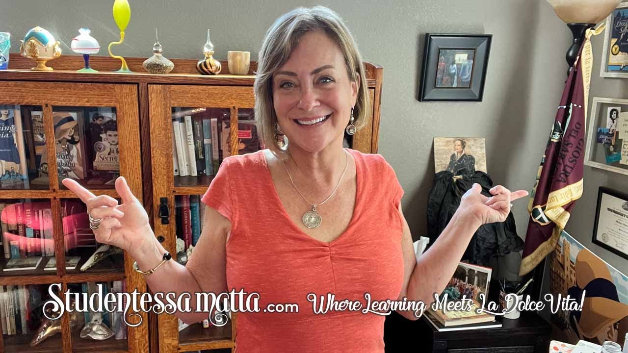 Learn Italian with Melissa (la Studentessa Matta)